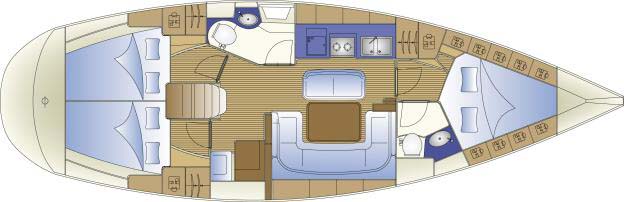 Bavaria 41 layout
